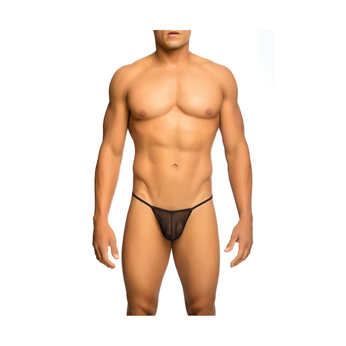 Tanga Mob Eroticwear Negru L/XL, 2, roseregalo.com
