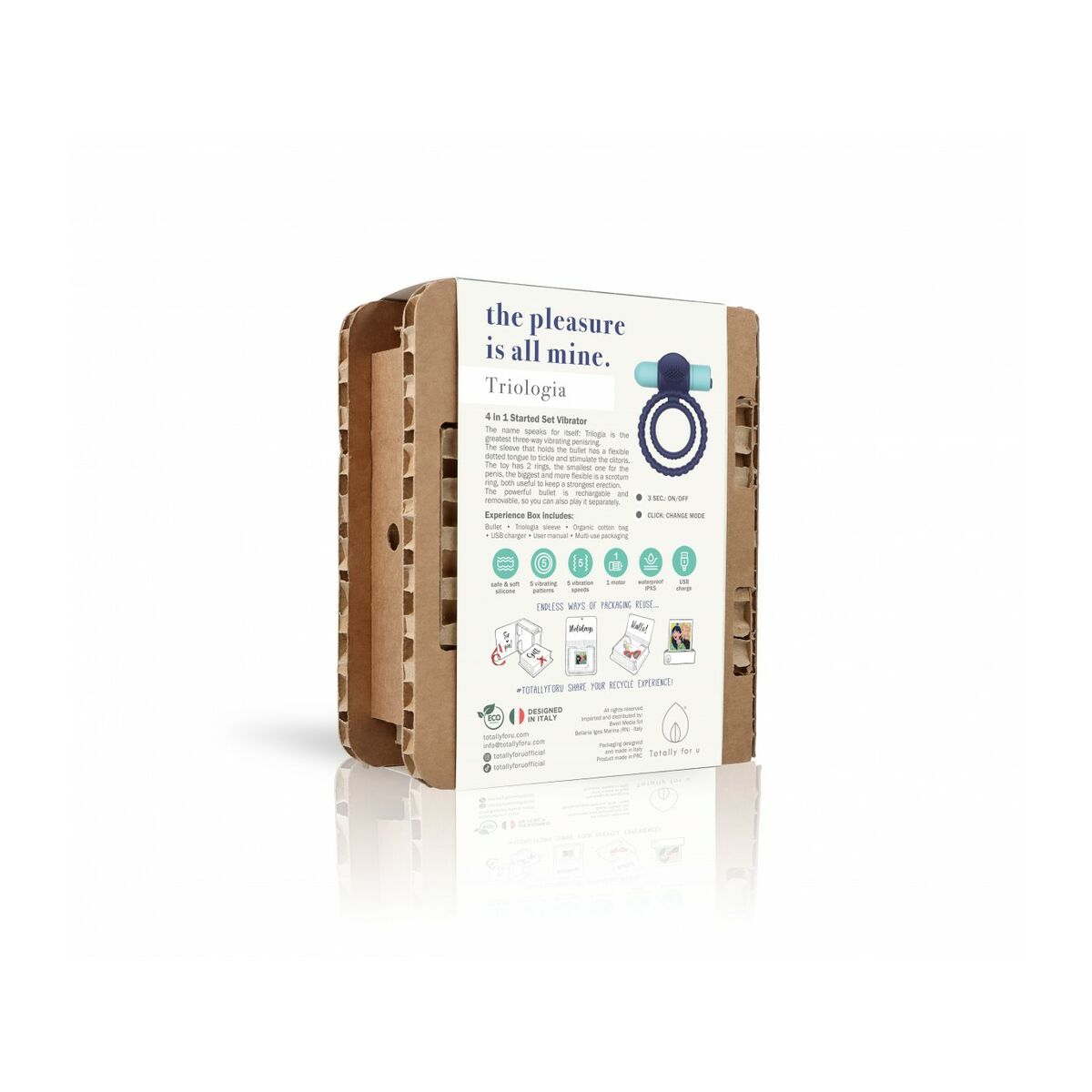 Pachet Inel Penis Totally For U, 4, roseregalo.com