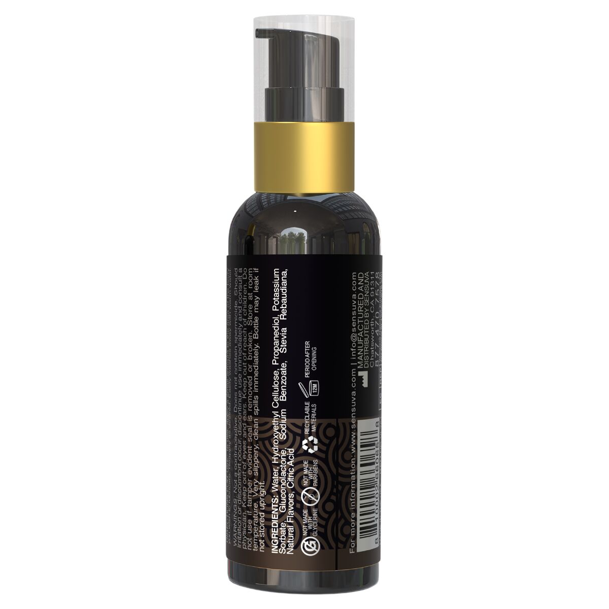 Lubrifiant cu arome Ultra Thick Strawberry Sensuva, 2, roseregalo.com