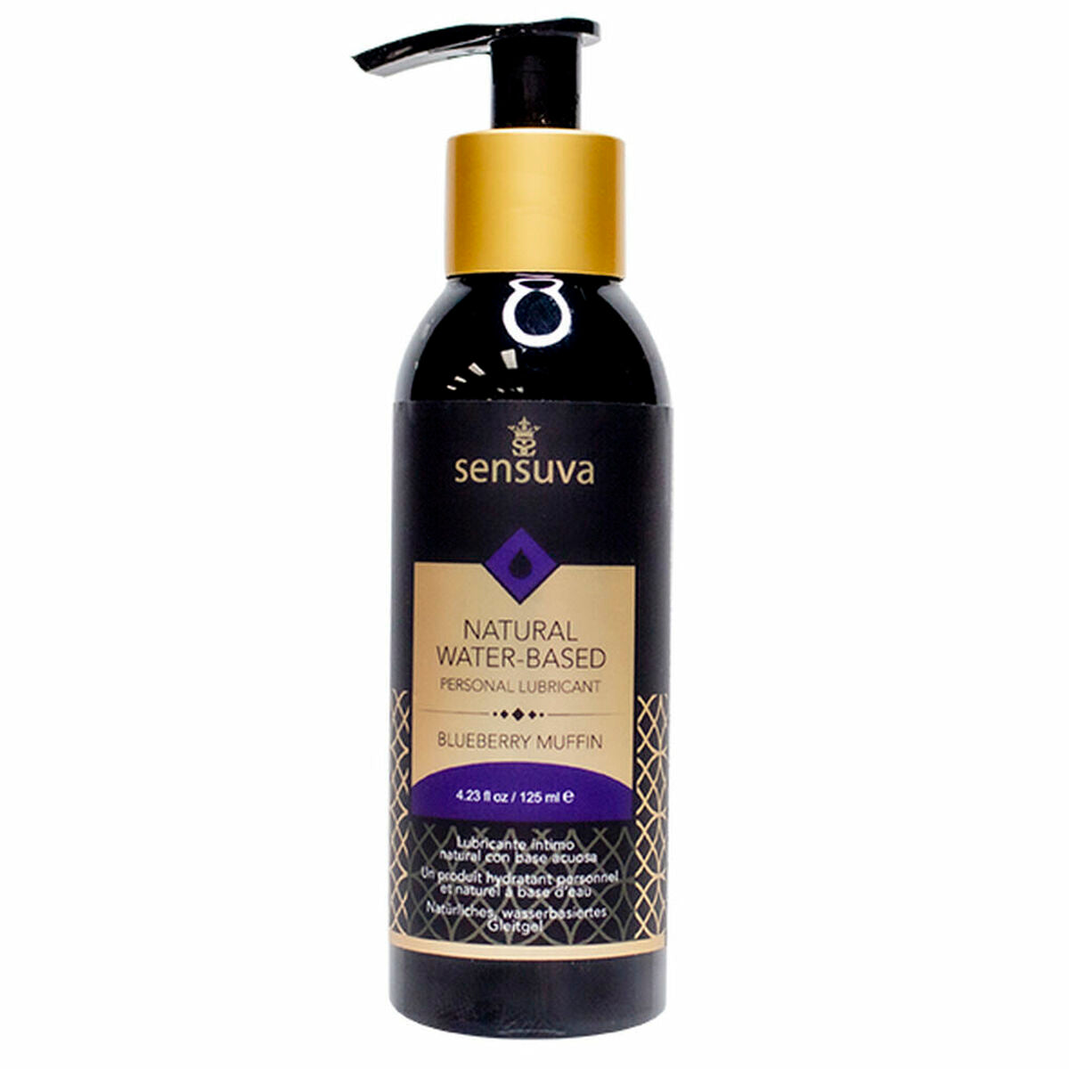 Lubrifiant Sensuva Blueberry Muffin  125 ml, 1, roseregalo.com