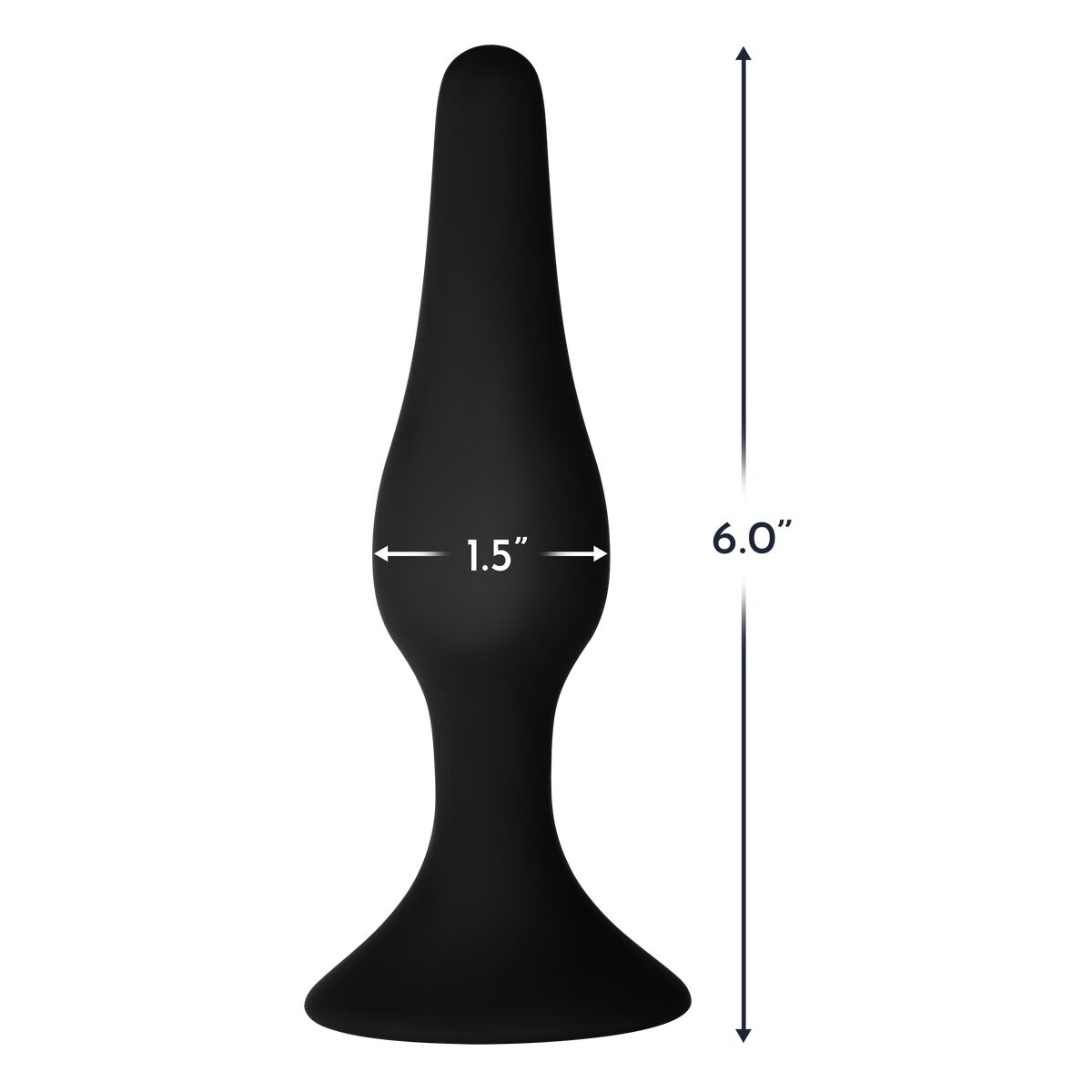 Plug Anal Forto Negru, 3, roseregalo.com