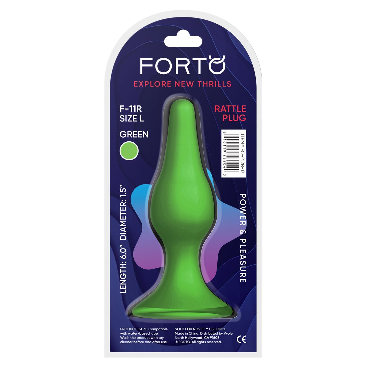 Plug Anal Forto Verde, 2, roseregalo.com