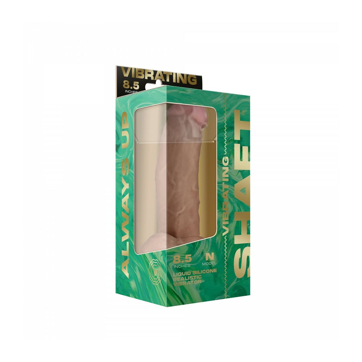 Vibrator realist Shaft N 8.5 - PINE, 2, roseregalo.com