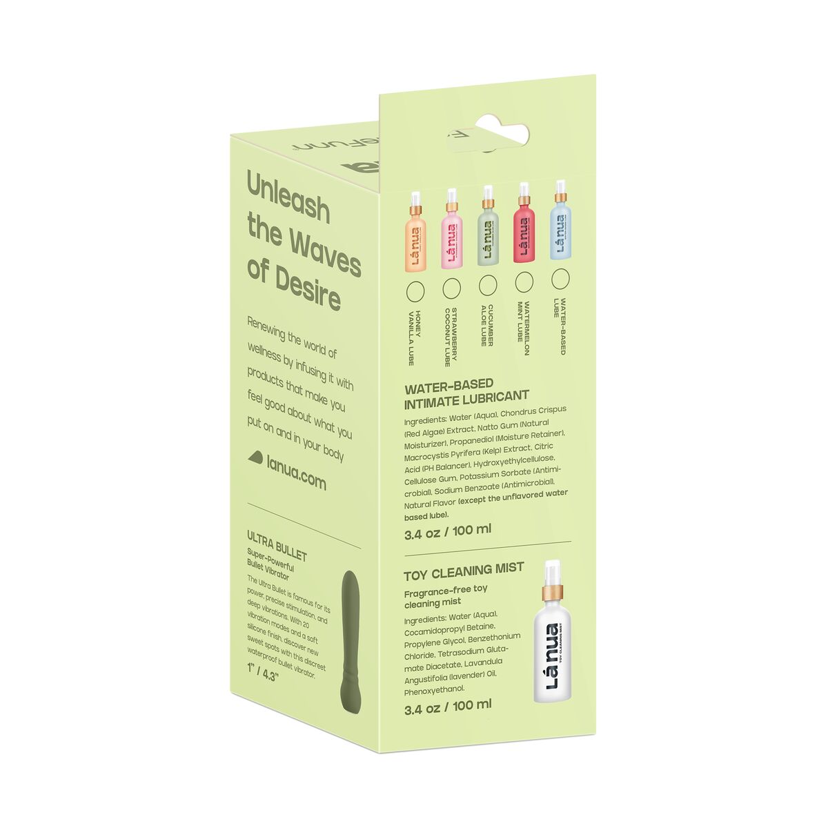 Kit de Călătorie Relaxant Lá Nua UNFLAVOURED BUNDLE, 5, roseregalo.com