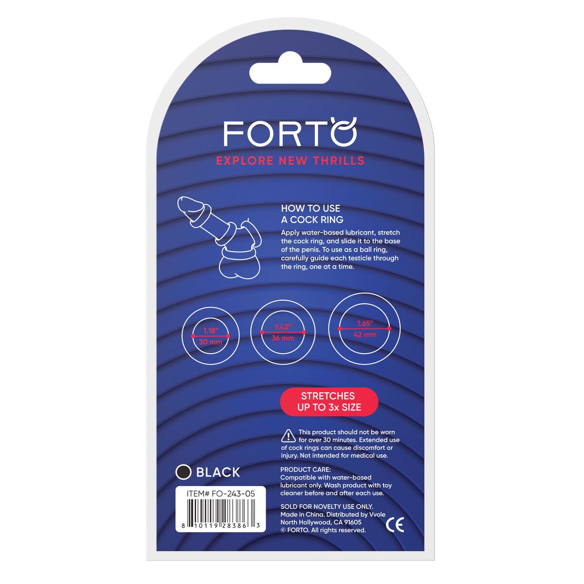 Pachet Inel Penis Forto Negru (Mărime unică), 7, roseregalo.com