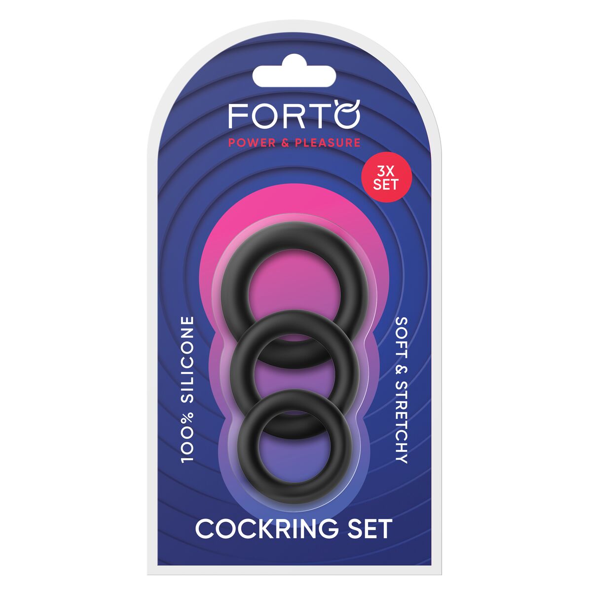 Pachet Inel Penis Forto Negru (Mărime unică), 8, roseregalo.com