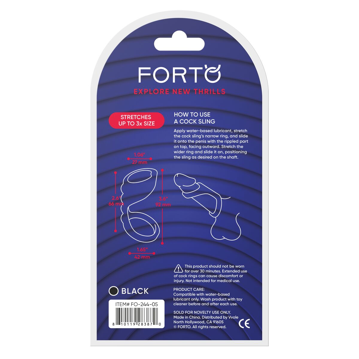 Pachet Inel Penis Forto Negru (Mărime unică), 6, roseregalo.com