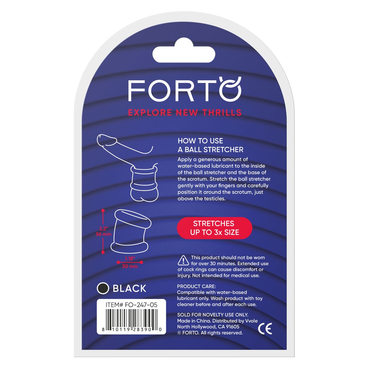 Pachet Inel Penis Forto Negru (Mărime unică), 6, roseregalo.com