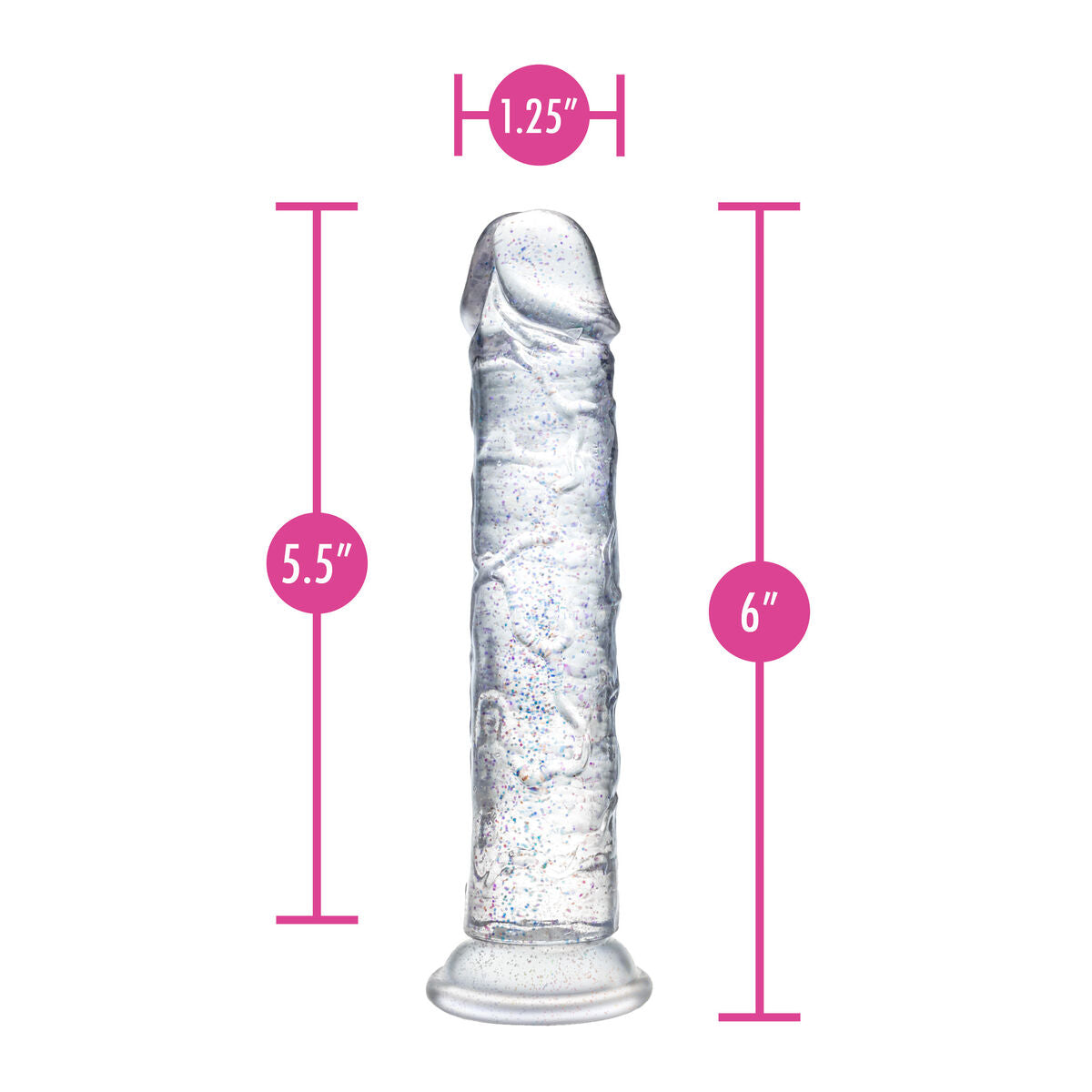Dildo realist Blush Naturally Yours TPE Ø 3,2 cm (14 cm), 9, roseregalo.com