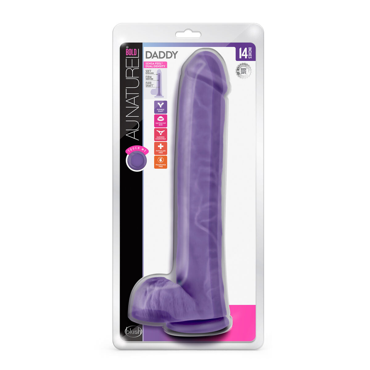 Dildo Blush Au Naturel Mov Ø 5,8 cm, 10, roseregalo.com