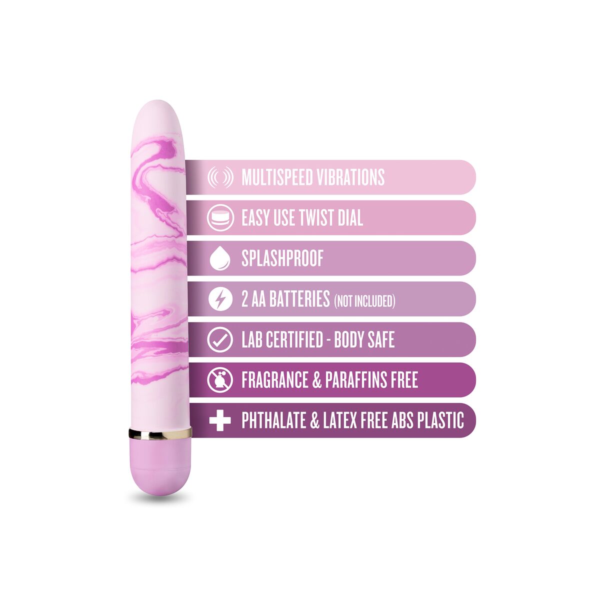 Vibrator Bullet Blush The Collection Roz, 10, roseregalo.com