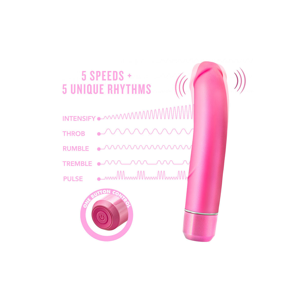 Vibrator Blush Luxe (by Blush) Roz, 5, roseregalo.com