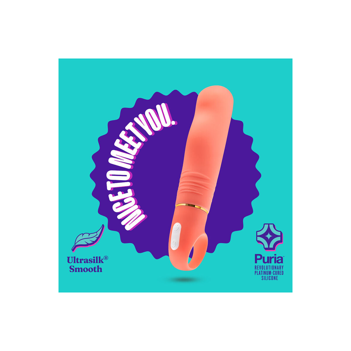 Vibrator Blush Aria Portocaliu, 8, roseregalo.com