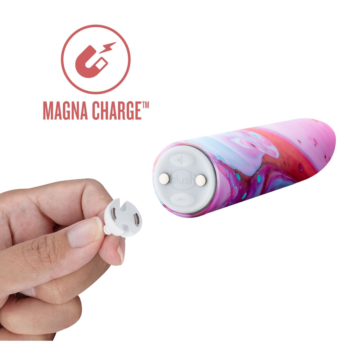 Vibrator Bullet Blush Limited Addiction Multicolor, 5, roseregalo.com