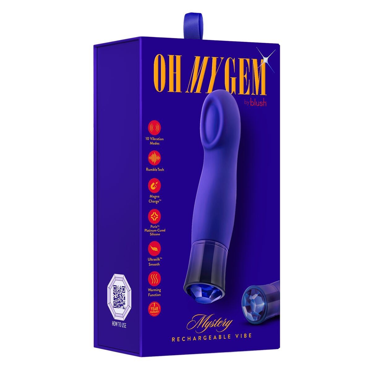 Mini Vibrador Blush Gem Mystery Mov, 7, roseregalo.com
