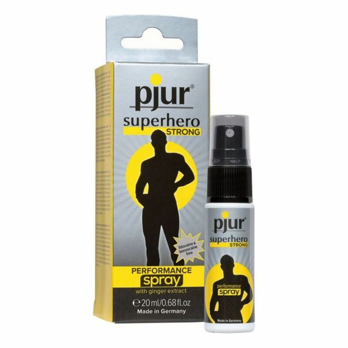 Spray de întârziere Pjur Superhero Strong 20 ml, 1, roseregalo.com