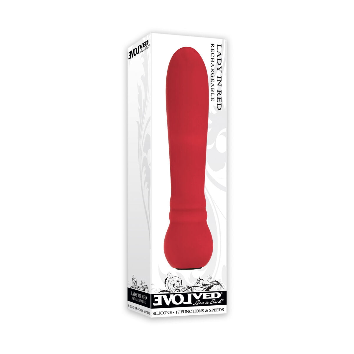 Vibrator Bullet Evolved Roșu, 7, roseregalo.com