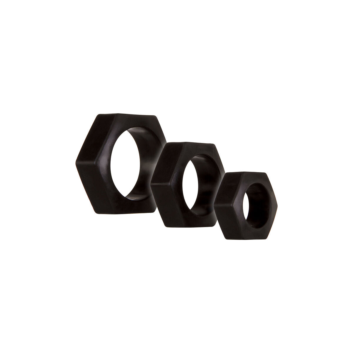 Pachet Inel Penis Zero Tolerance Zero Tolerance Negru, 1, roseregalo.com