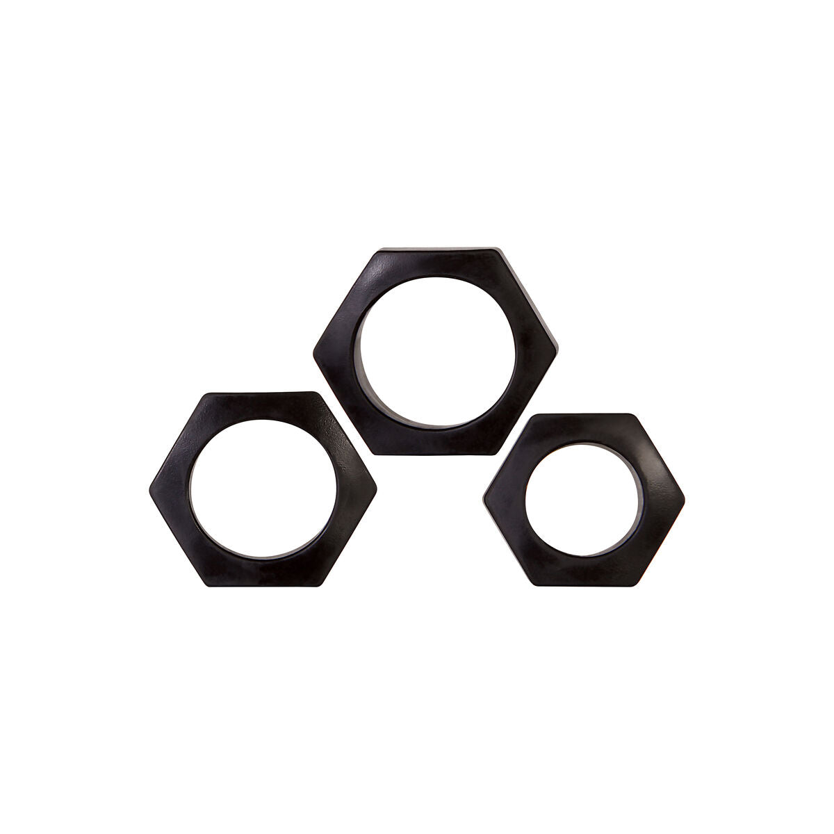 Pachet Inel Penis Zero Tolerance Zero Tolerance Negru, 2, roseregalo.com