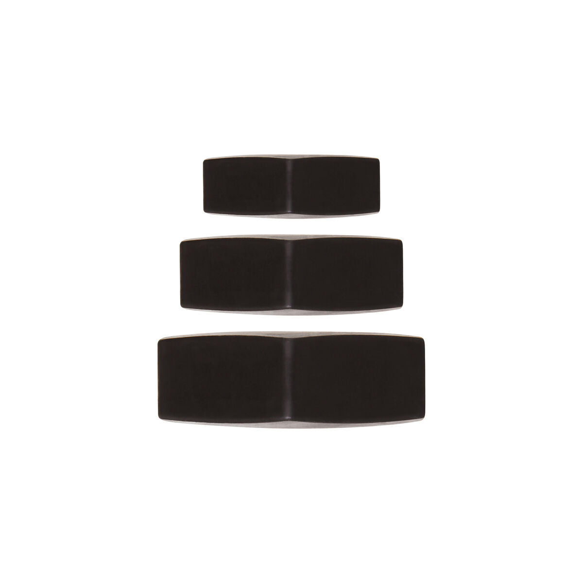 Pachet Inel Penis Zero Tolerance Zero Tolerance Negru, 6, roseregalo.com