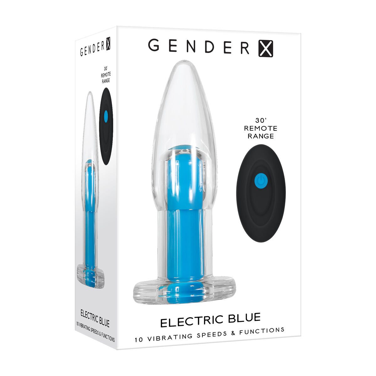 Plug Anal Gender X Gender X Albastru, 9, roseregalo.com