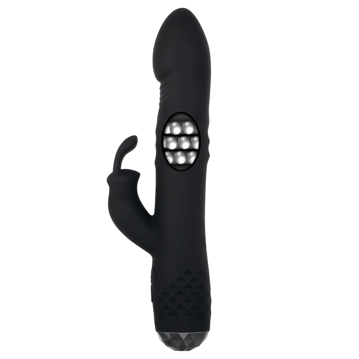 Vibrator zona G Evolved Bunny Negru, 2, roseregalo.com
