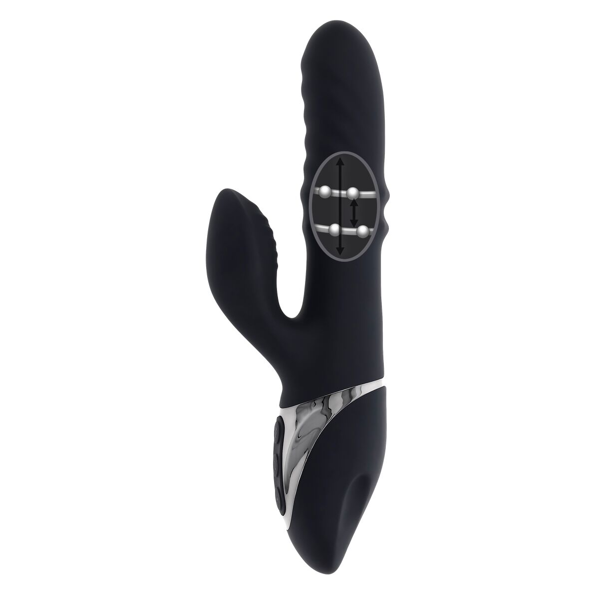 Vibrator zona G Evolved Negru, 2, roseregalo.com