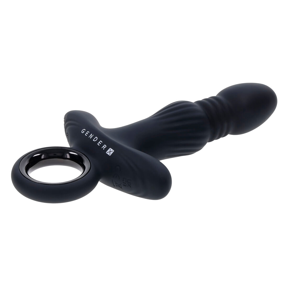 Dildo Gender X SLAYER Negru, 6, roseregalo.com