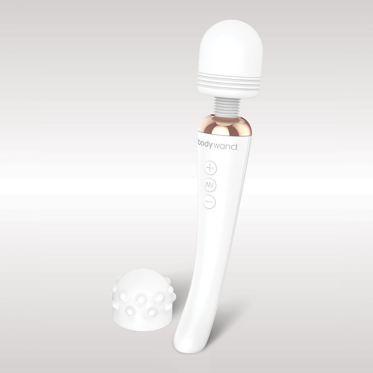 PalmPower-Reîncărcare Baghetă Masaj Curve Bodywand Bodywand Curve Alb, 2, roseregalo.com