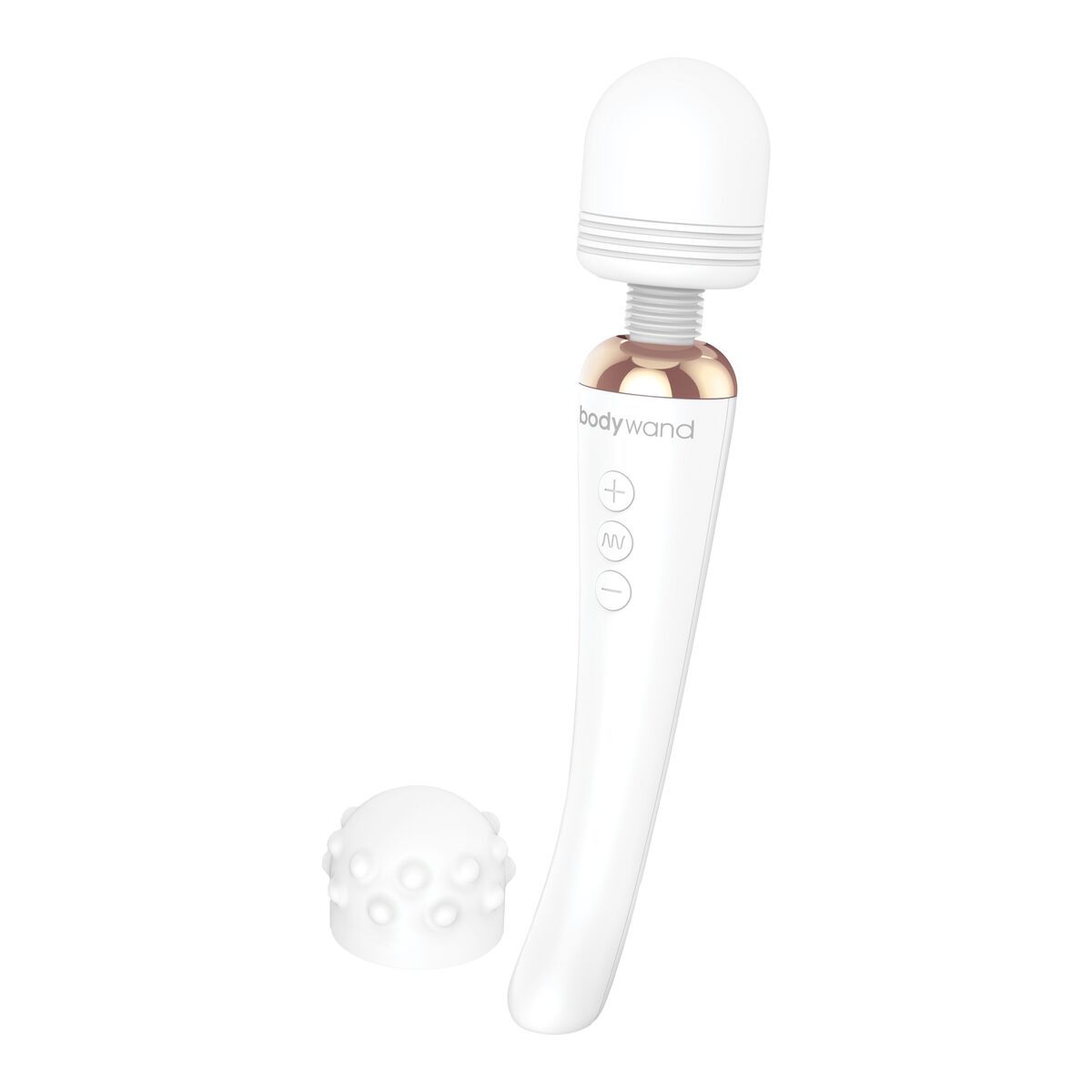 PalmPower-Reîncărcare Baghetă Masaj Curve Bodywand Bodywand Curve Alb, 3, roseregalo.com