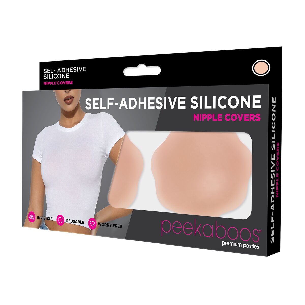 Căptușeli Peekaboo Carne Mărime unică, 2, roseregalo.com