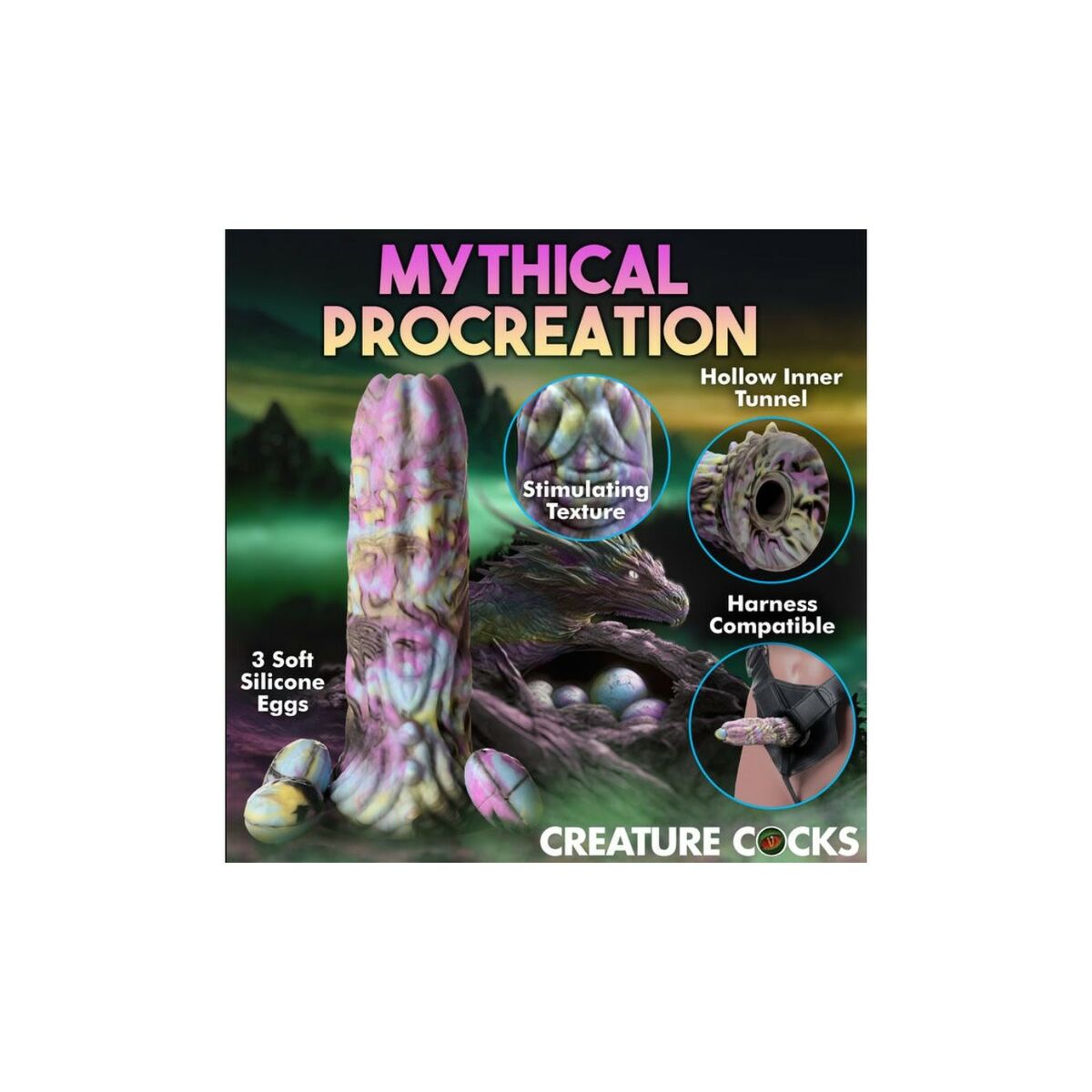 Dildo realist XR Galben Albastru Negru Roz Ø 2,5 cm Ø 3,8 cm Ø 4,6 cm Ø 5,8 cm, 7, roseregalo.com