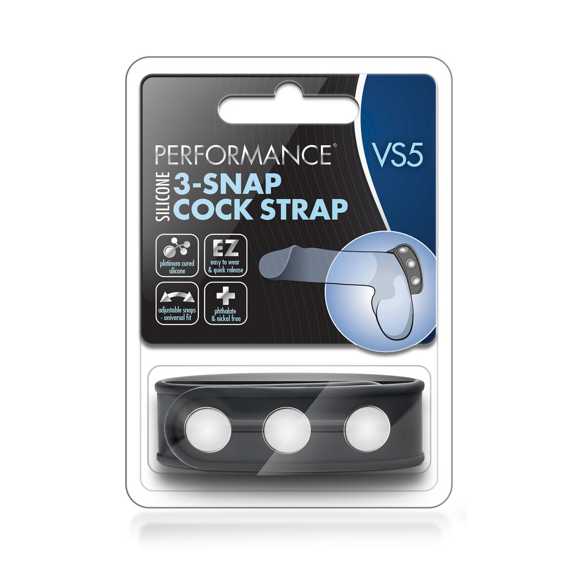 Pachet Inel Penis Blush Performance Negru, 2, roseregalo.com