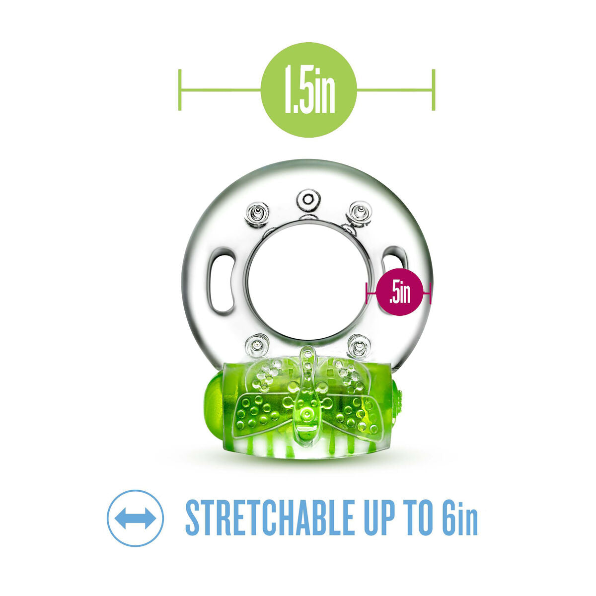 Pachet Inel Penis Blush Play with me Verde, 5, roseregalo.com