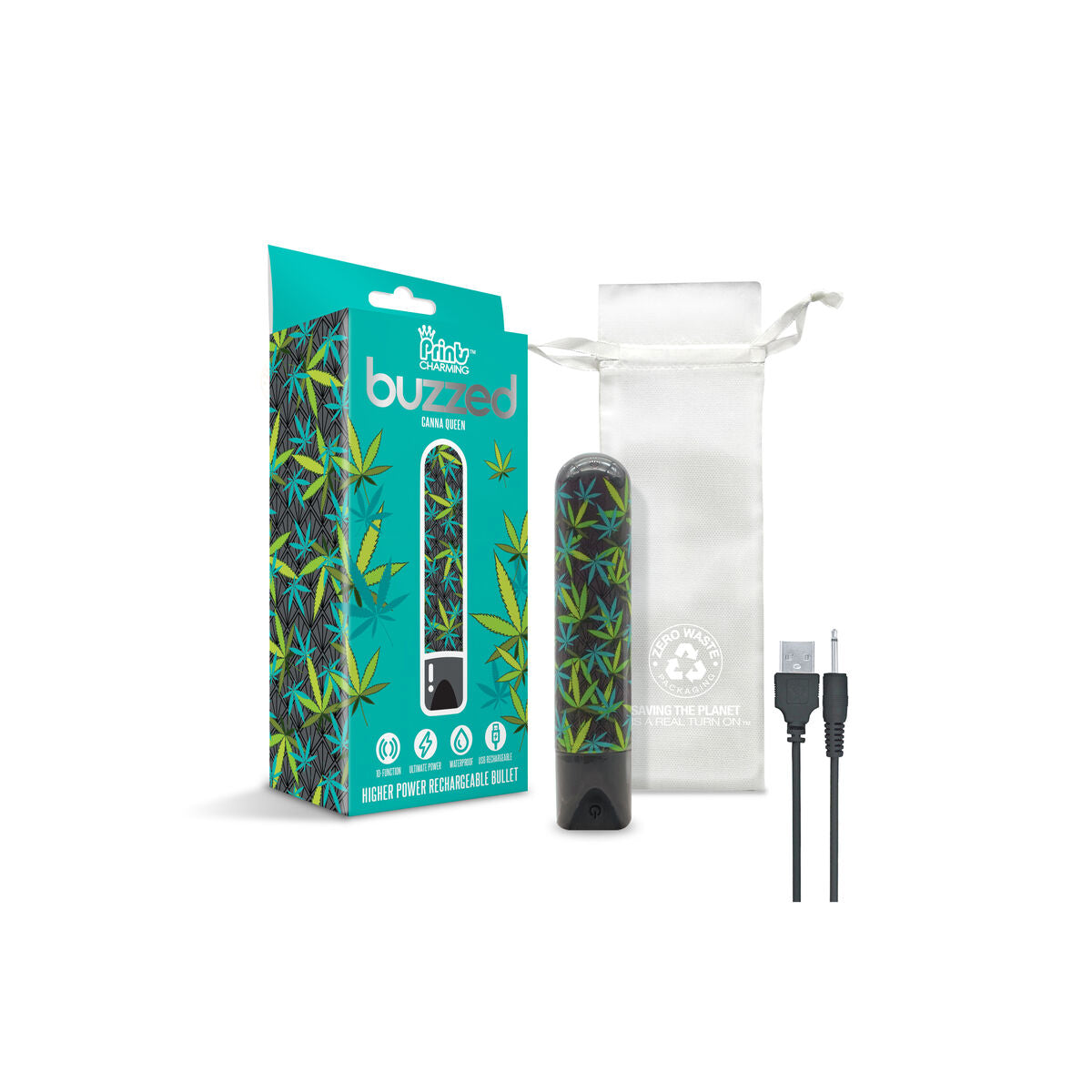 Vibrator Bullet NS Novelties Prints Charming Multicolor, 3, roseregalo.com