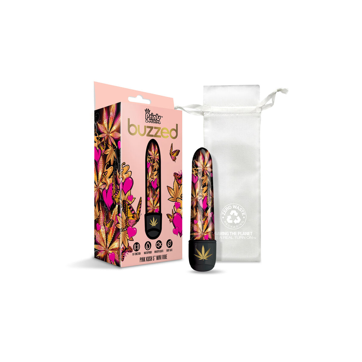 Vibrator Bullet NS Novelties Prints Charming Multicolor, 3, roseregalo.com