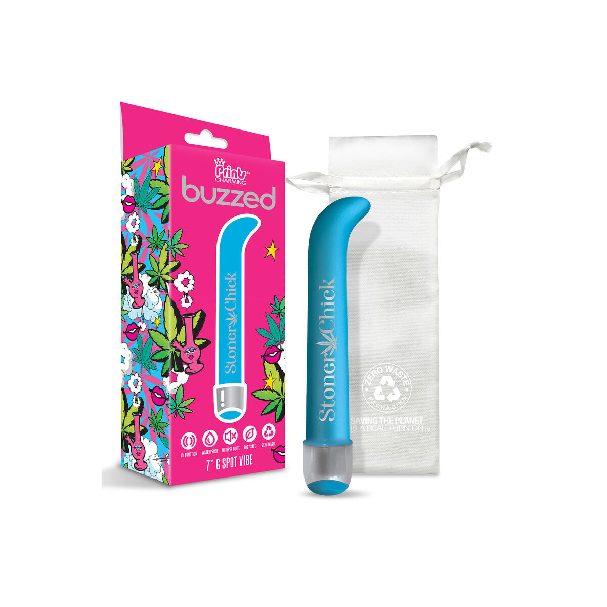 Vibrator zona G NS Novelties Prints Charming Albastru, 3, roseregalo.com