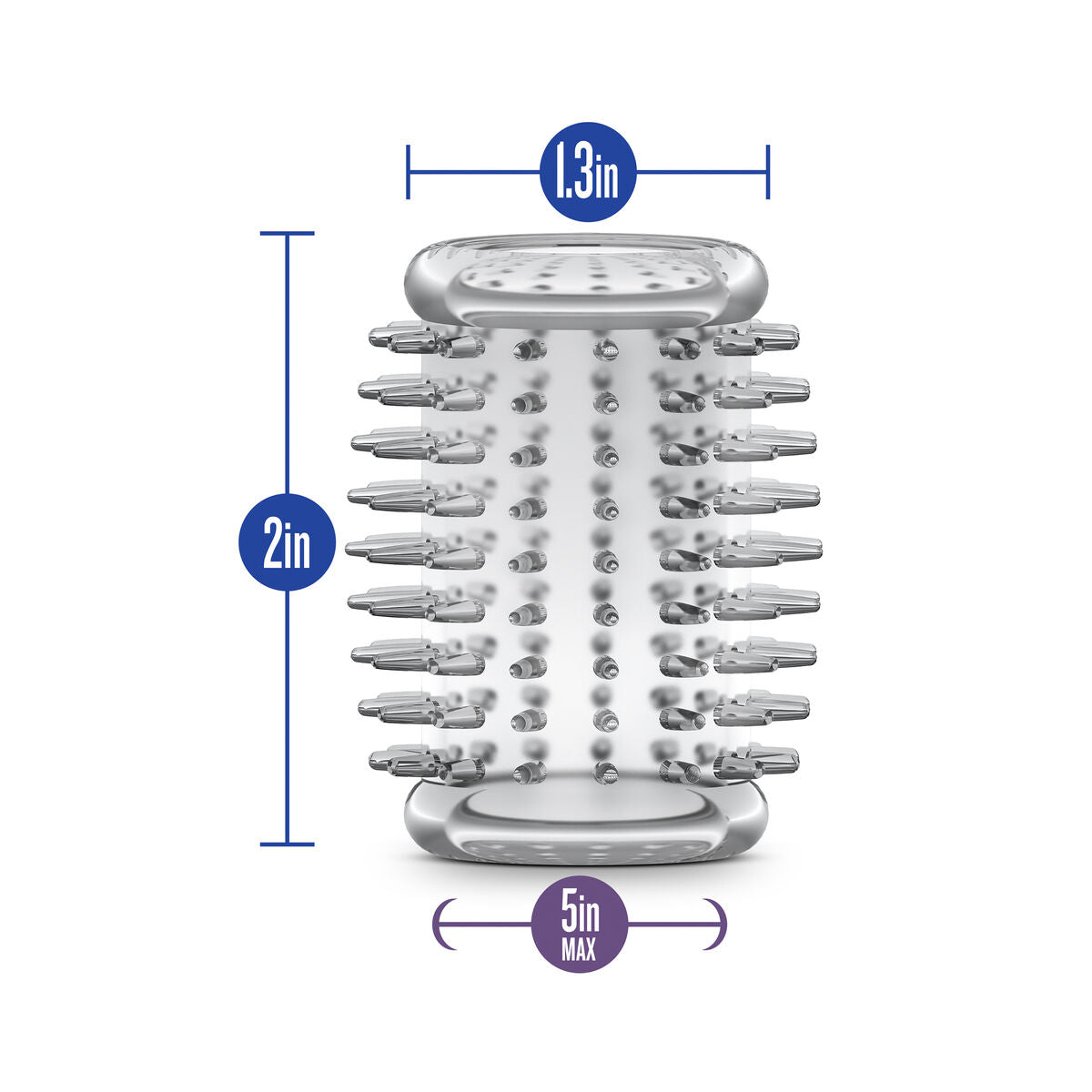 Protecţie pentru penis Blush Stay Hard Ø 2,5 cm, 3, roseregalo.com