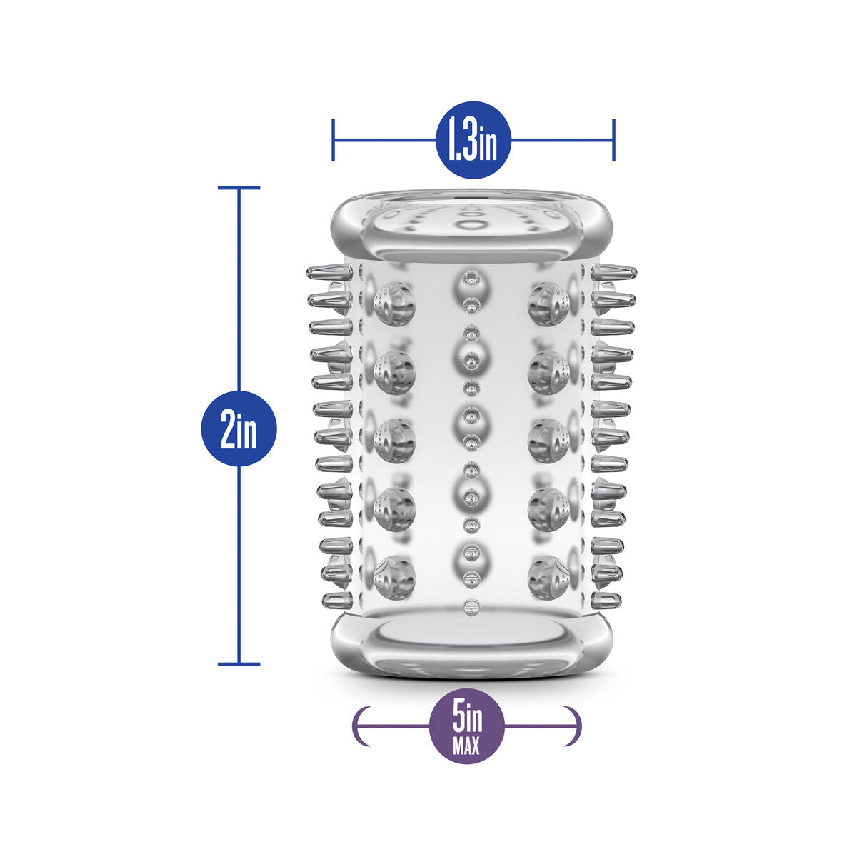 Protecţie pentru penis Blush Stay Hard Ø 3,2 cm, 3, roseregalo.com