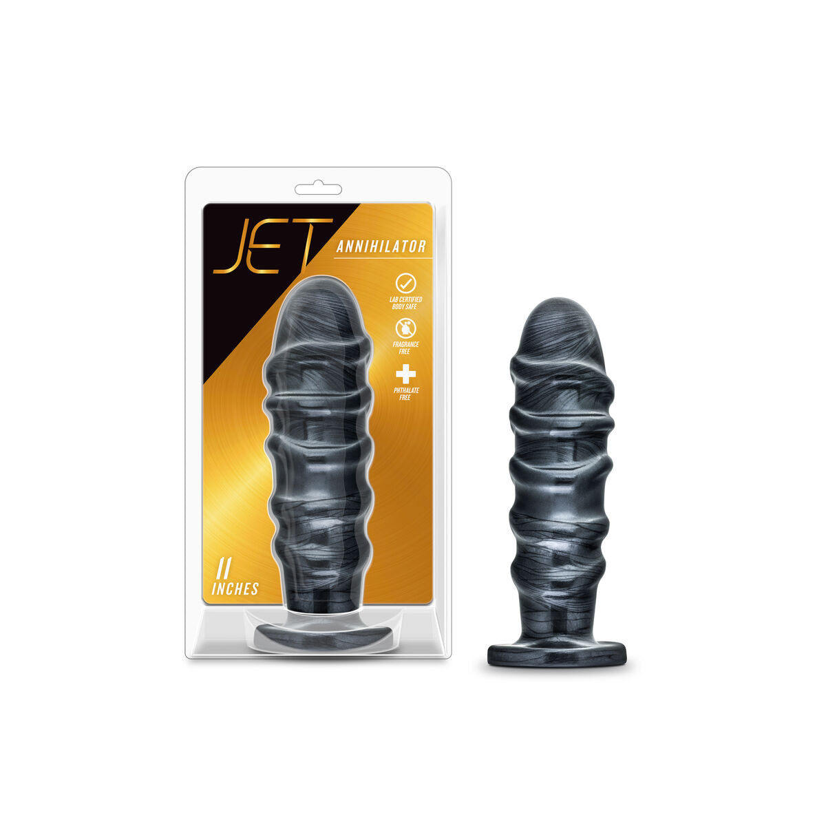 Dildo Blush JET ANNIHILATOR Negru, 6, roseregalo.com
