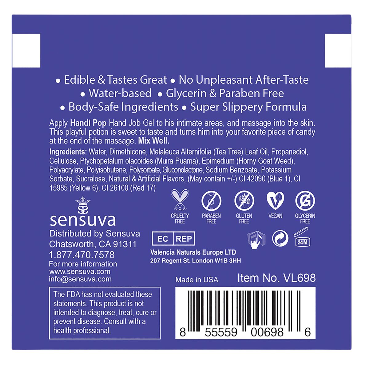 Ulei de Masaj Erotic Sensuva 6 ml, 2, roseregalo.com