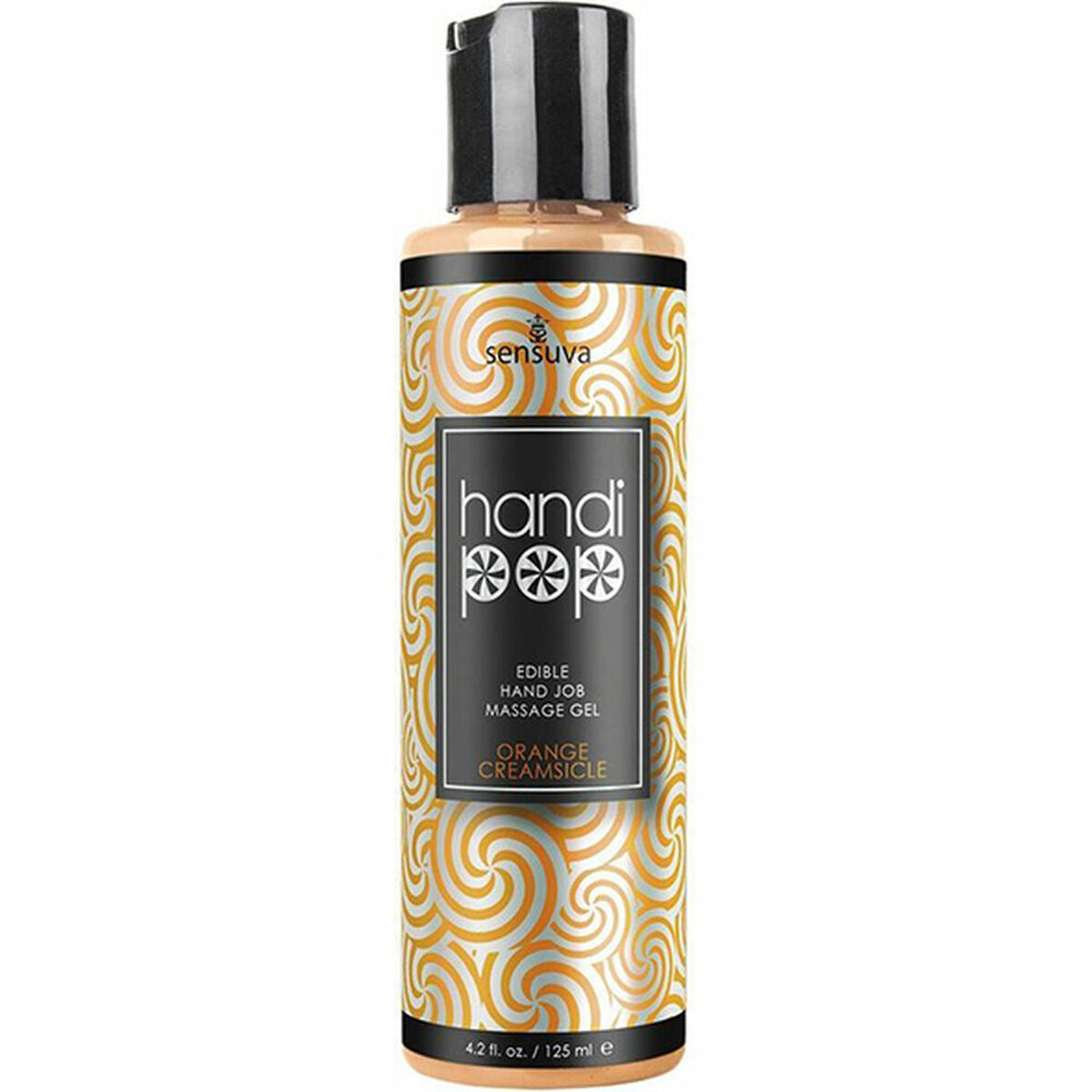 All Over Gel Lubrifiant de Masaj Handipop Sensuva  Orange Creamsicle 125 ml, 1, roseregalo.com