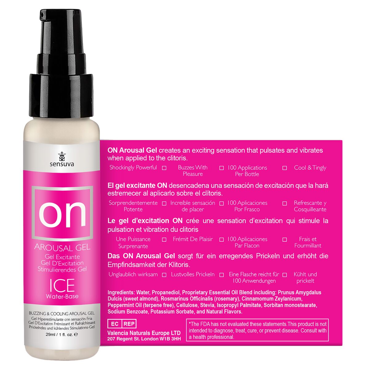 Gel stimulare Sensuva Ice 29 ml, 2, roseregalo.com