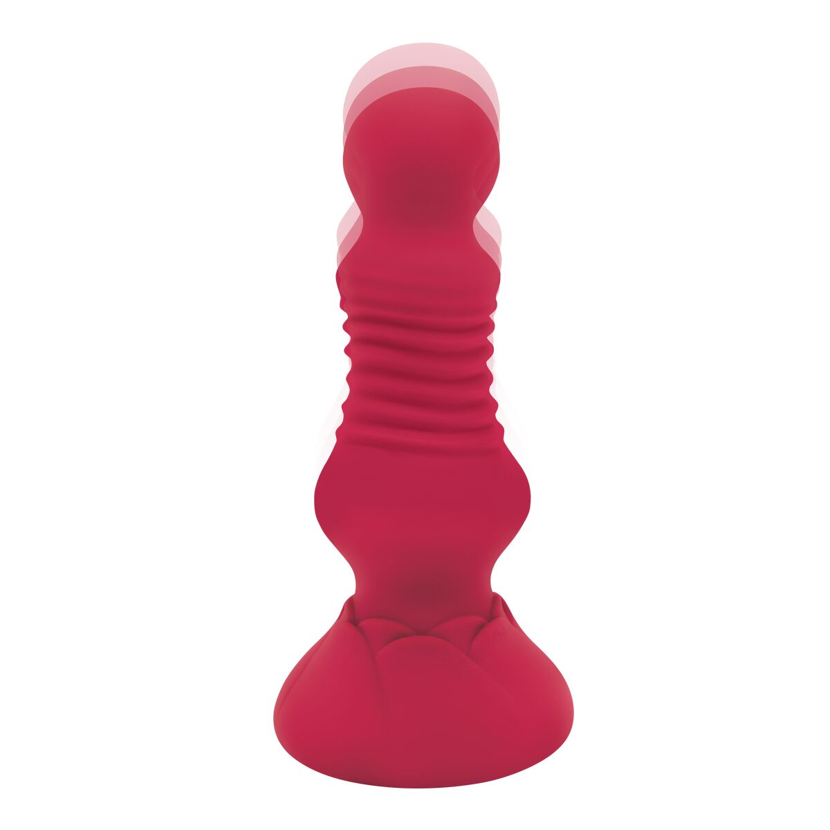 Vibrator anal Secret Kisses Roșu, 2, roseregalo.com