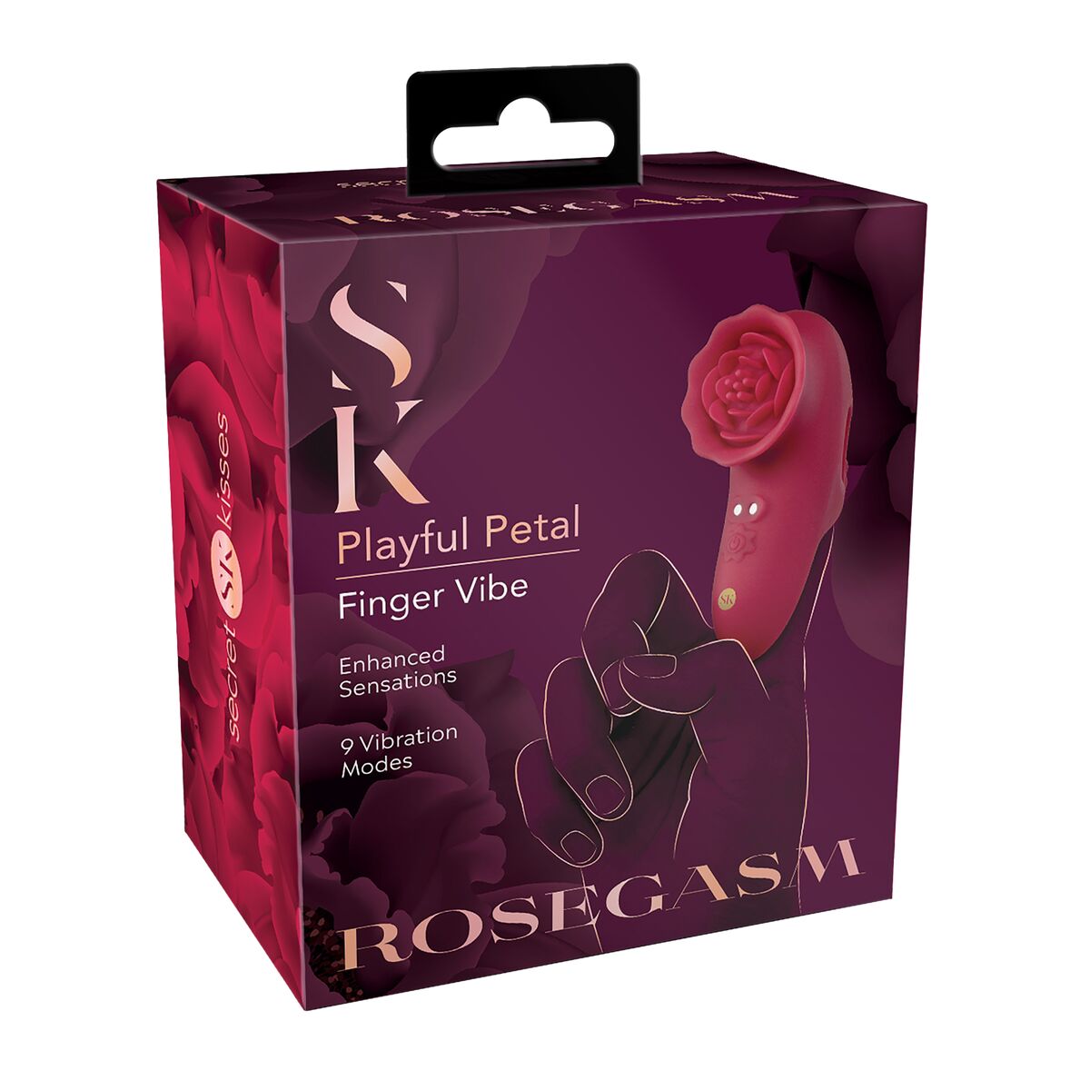 Dispozitiv de Masaj Secret Kisses Roz, 5, roseregalo.com