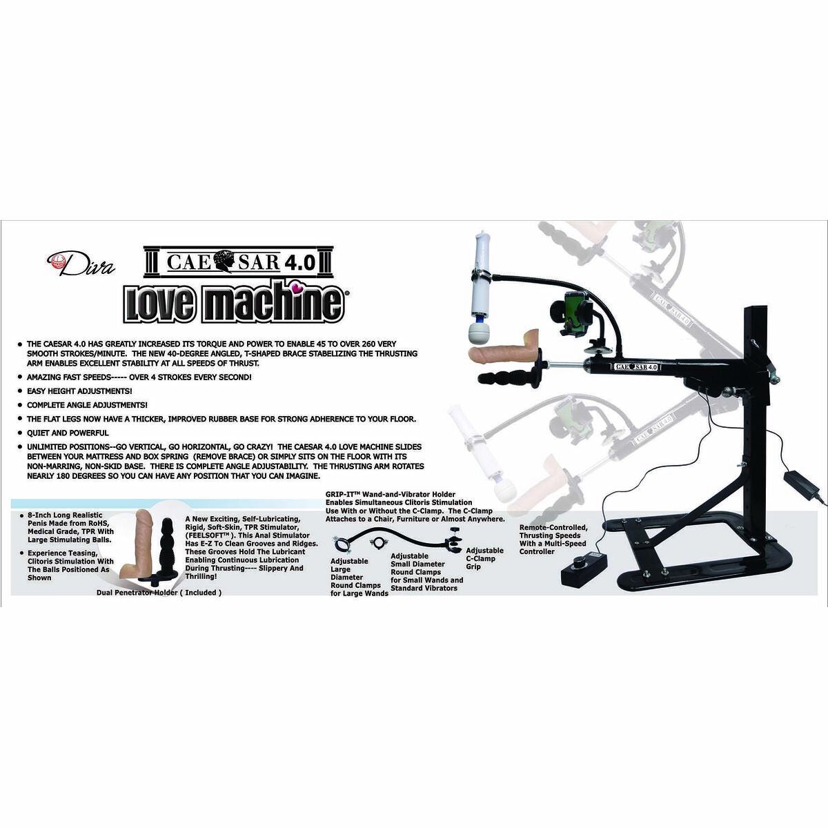 Accesoriu Erotic Diva Caesar 4.0, 7, roseregalo.com