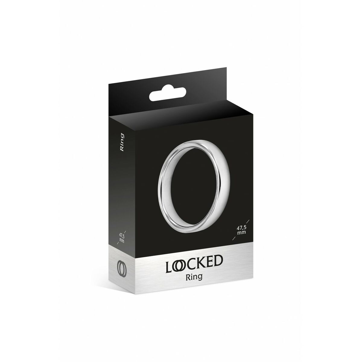 Inel Locked 47'5 x 11 mm Oțel, 3, roseregalo.com