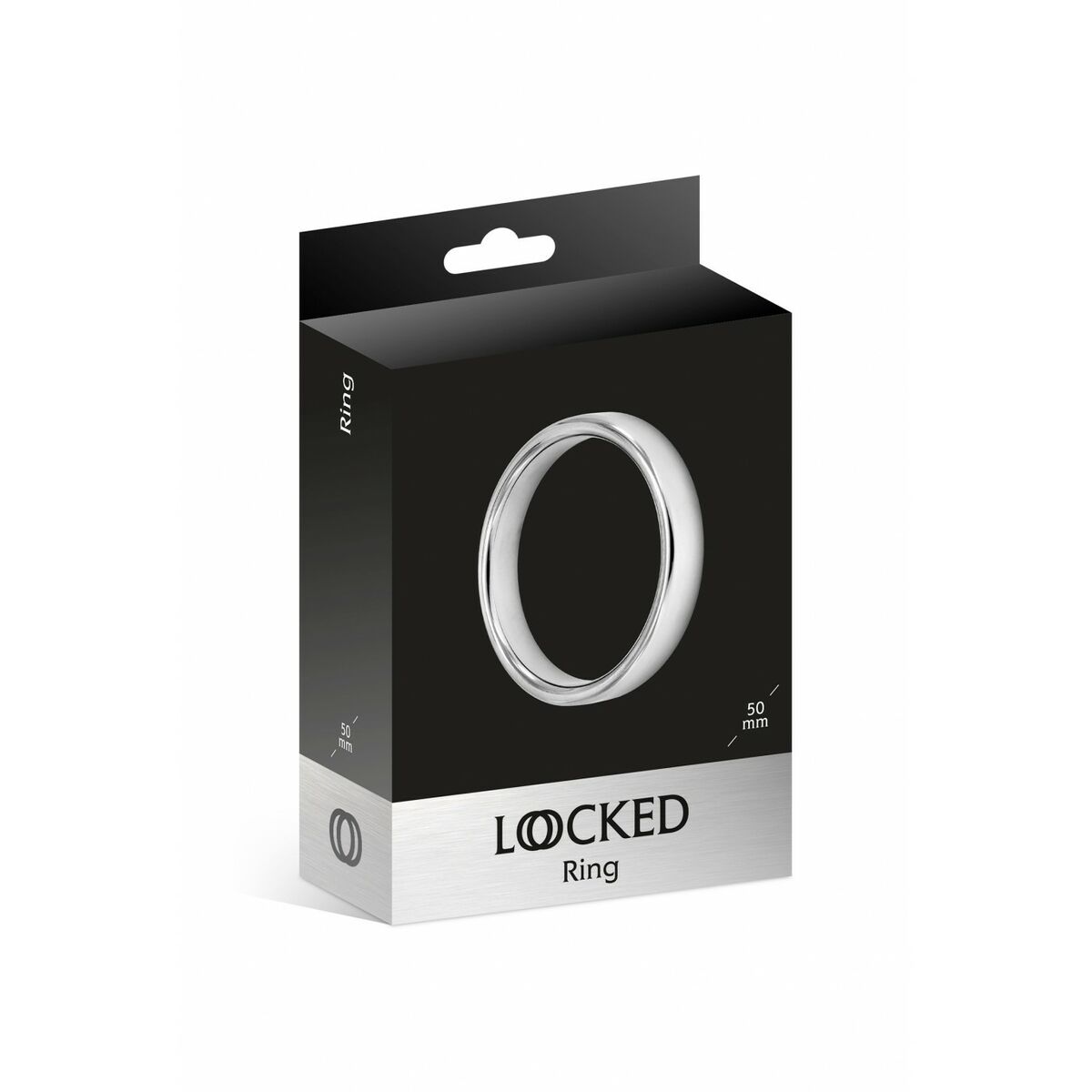 Inel Locked 50 x 11 mm Oțel, 3, roseregalo.com