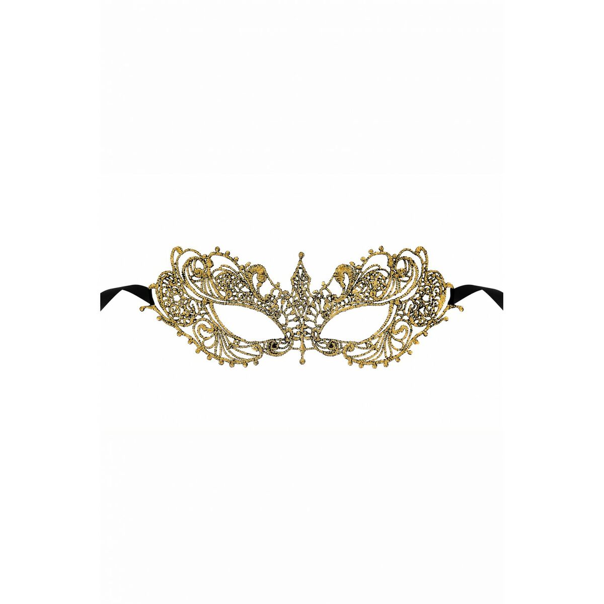 Mască Maskarade ZENITH  Auriu*, 1, roseregalo.com