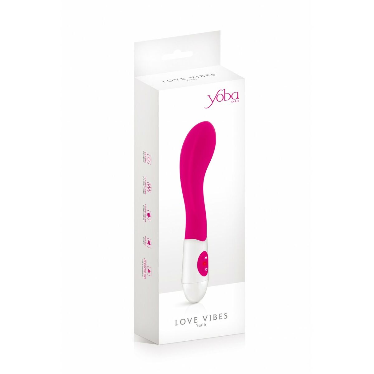 Vibrator Punct G Yoba Roz Silicon, 2, roseregalo.com